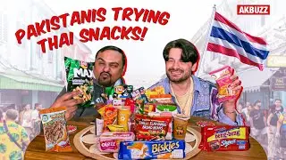 We Tried Thai 7-Eleven Snacks 🇹🇭 | Thailand Food Experience | Meaning Full #akbuzz