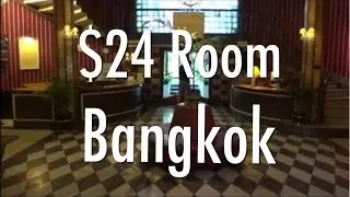 My $24 A Night Budget Hotel Room In Bangkok, Thailand - The Atlanta Hotel In Nana.