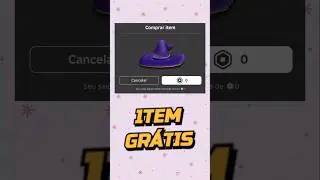COMO PEGAR CHAP&Eacute;U DE BRUXINHA GR&Aacute;TIS #roblox #shortsroblox #robloxfreeitems #shortsfeed #minecraft