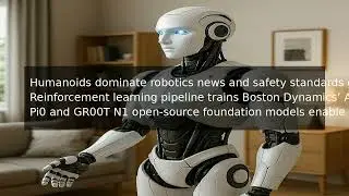 AI & Robotics Breakthroughs 2025: Foundation Models, Humanoid Robots & Sustainability