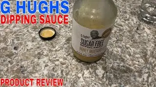 ✅  G Hughs Sugar Free Dipping Sauce Honey Mustard 🔴