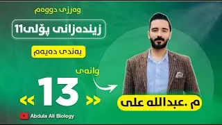 زیندەزانی پۆلی 11 | م. عبداللە علی ( بەندی دەیەم : وانەی سێزدە سوڕی ژیانی ڕووەکەکان )