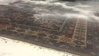 Cleaning a Turkish rug