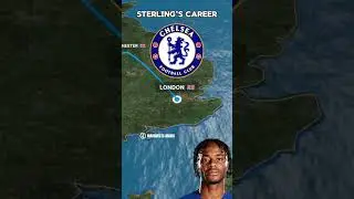 RAHEEM STERLING'S CAREER 🏴󠁧󠁢󠁥󠁮󠁧󠁿 🔵 🔴 #madridistamania #football #arsenal