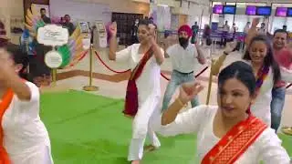 Bhangra |  Independence Day celebration at Guwahati Airport by GIAL Team.