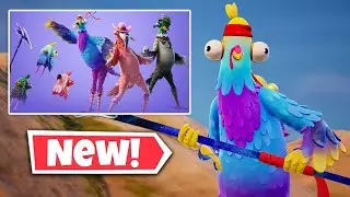 НОВЫЙ игровой процесс комплекта BIRDS OF A FEATHER в Fortnite!