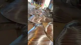 Polishing repaired cpp blades! 💎 #foryou #artist #fypシ #art #artist #cpp #hustle #propshop #grind