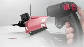 WESTERN&reg; IMPACT&trade; Mid-Duty UTV Straight Blade Snowplow