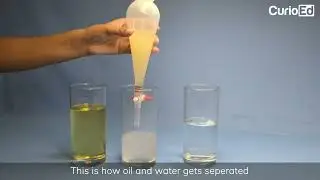 Separation of liquids | Experiment with explanation
