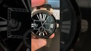 Ulysse  Nardin Executive Dual Time показывают 37 число!
