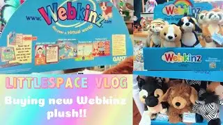 Покупка новых плюшевых игрушек Webkinz в магазине 🧸 | Видеоблог Littlespace