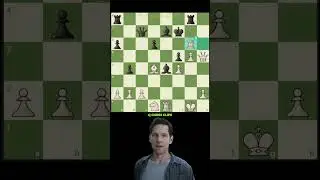 BRILLIANT 💯 Rook takes Knight #chess #brillantmove #qchessclips