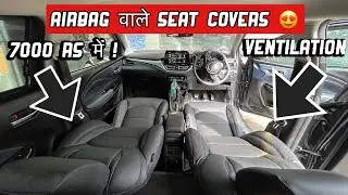 Top Quality Air Bag Seat Cover For Baleno 2022: Baleno Airbag Seat Cover With Bucket Fit !!