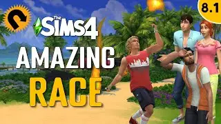TROUBLE IN PARADISE | Sims Amazing Race EP08 PART1 | The Sims 4
