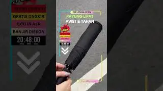 Kenapa Payung Ini LEBIH KUAT dari yang Besar?! 🤯☔#shorts