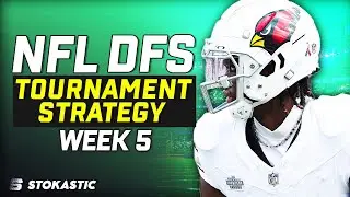 NFL DFS Sims Tournament Strategy Week 5 | NFL DFS Strategy