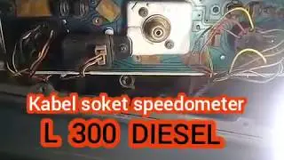 Kabel speedometer mobil L 300 diesel(kabel soket kelistrikan)