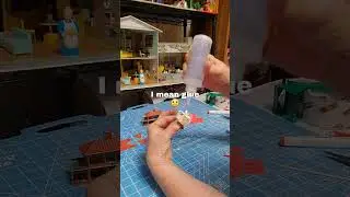 How to make a tiny house Part 1.5 #grandmajeanne #diy #dollhouse #miniature 