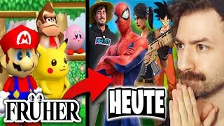 F&Uuml;LLER REAGIERT AUF FIREBROS GESCHICHTE DER GAMING CROSSOVER VIDEO!