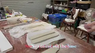 EP 24 Part 1 Handbuild a #pottery #slab #vase
