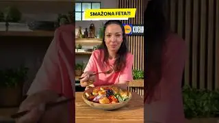 Grecka sałatka w ulepszonej wersji 🥗🥒 #kuchnialidla #kingaparuzel #sałatka #feta