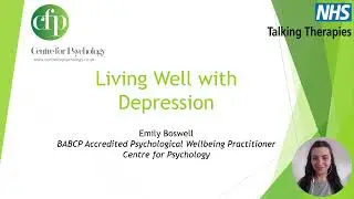 An Introduction to Depression | Centre for Psychology | NHS Talking Therapies
