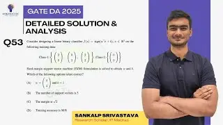 Q. No. 53 | GATE DA 2025 | Detailed Solution