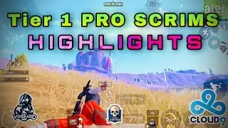 Tier 1 Pro Scrims | INSANE HIGHLIGHTS | PUBG Mobile - Fear