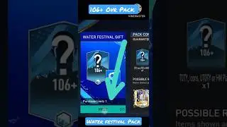 FREE 106 OVR WATER FESTIVAL PACK IN FIFA MOBILE 23 #shorts #fifamobile #fifamobile23 #game4life