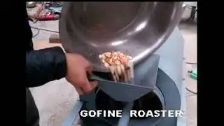 Peanut roaster drum roasting machine