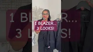 3 Ways to Style a Black Blazer!
