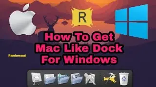 Get Mac OS Like Dock For Windows