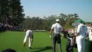 Tiger Woods 2010 Masters  Practice Round