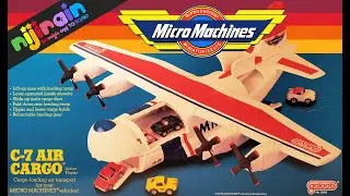 MICROMACHINES Air Cargo 1987 - Nijirain Giocattoli anni 70/80/90