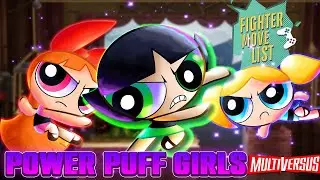 Multiversus *NEW* Official Look At Power Puff Girls MOVE SET!