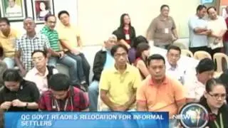 NewsLife: QC gov't readies relocation for informal settlers