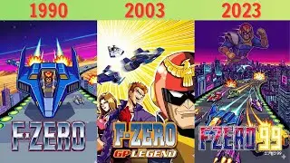 Evolution of F-Zero Games (1990–2023)