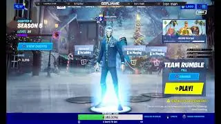LIVE Fortnite Winterfest Challenges - Frost Legends Pack Gameplay