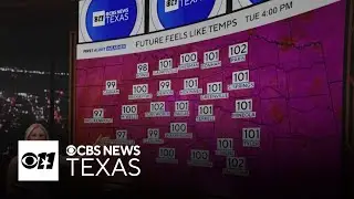 Rain chances around the metroplex are near zero at temperatures stay hot