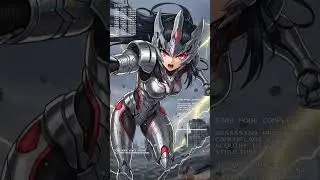 Ultimate #mechaanime Waifu Girl Battle Tech Analysis #mecha #shorts EPIC SHOWDOWN 76