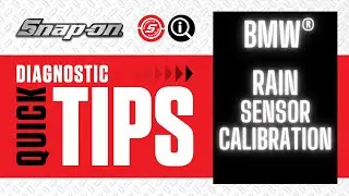 BMW&reg; Rain Sensor Calibration | Quick Tip