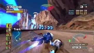 Quantum Redshift: Silver Rock Canyon Tara's route (Redshift Difficulty)