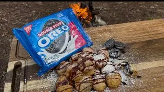 Crispy, Gooey, Delicious! Deep-Fried Oreos Cooked Outdoors!
