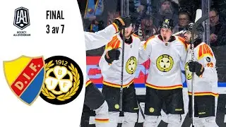 Djurgårdens IF - Brynäs IF | Höjdpunkter | Final 3 | Hockeyallsvenskan Slutspel 2024