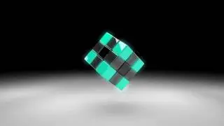 3D Objects: Rotating Rubik Cube