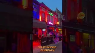 Stratumseind, Eindhoven. The longest pub street in the Netherlands.