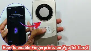 How To Enable Fingerprints on vgetell Flex 2