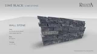 Lime black limestone