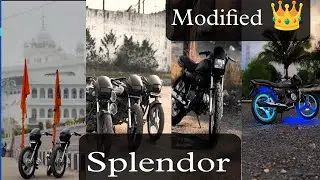Most viral reels splendor plus 👑&hearts;️ #herosplendor #herosplendorplusbs62022model #bikecustomization