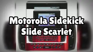 Photos of the Motorola Sidekick Slide Scarlet | Not A Review!
